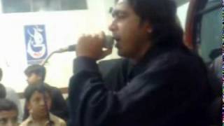 Asghar Khan Reciting Ghazi Uth Wekh Karachi 2010 [upl. by Annuaerb367]