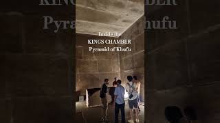 inside The Kings Chamber in Khufus Pyramid [upl. by Fulmer]