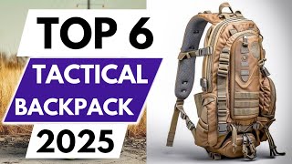 Top 6 Best Tactical Backpacks in 2025 [upl. by Trub]