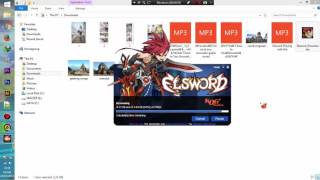 Cara Install Game Elsword Int Full Ver [upl. by Yllas3]