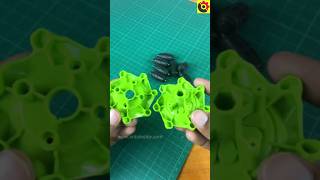 Green Mecanum wheel assembly wheels technology srituhobby srituhobby [upl. by Mchail837]