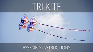 Tri Kite Assembly Instructions  In the Breeze [upl. by Aicnerolf]