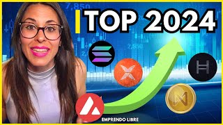 TOP 5 MEJORES criptomonedas para invertir 2024🤑 [upl. by Aronek]