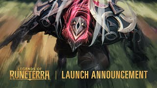 Launch Announcement  Cinematic Trailer  Legends of Runeterra [upl. by Schaumberger]