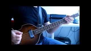 Bass PlayAlong quotElephantquot by TAME IMPALA Hofner5001 Bass 1965 [upl. by Yelyk]