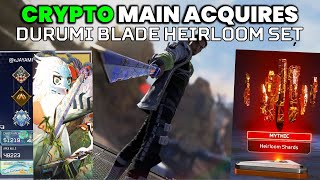 Crypto Main obtains the Durumi Blade Crypto heirloom recolor  Apex Legends Season 20 [upl. by Giuseppe673]