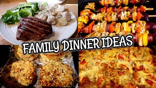 EASY FAMILY DINNER IDEAS  Feeding a family of 5 [upl. by Prosperus]