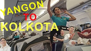 YANGON TO KOLKOTA  MYANMAR AIRWAYS INTERNATIONAL  MPCREATION [upl. by Nnainot]