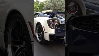 Pagani Huayra Roadster amp Pagani Huayra BC  Transformers Arriving [upl. by Jacinta496]