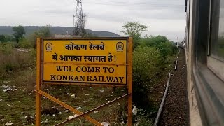 12051  DADAR MADGAON JANSHATABDI EXPRESS DEPARTS ROHA [upl. by Isaac]