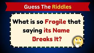 Hard Riddles with Answers  13 Riddles That Will Trick Your Mind riddles quiz puzzle youtube [upl. by Raamal124]