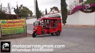 SE VA OTRO MOTOCARRO ZMOTO RUNGA PASAJEROS 250cc A IZTAPALAPA CDMX [upl. by Amerigo543]