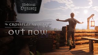 Medieval Dynasty  Crossplay Update Release  Gameplay Trailer [upl. by Alston]