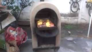 Espectacular Asado en mi Horno de Barro con Ruedas [upl. by Hameean]