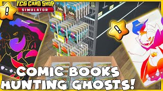 TCG Card Shop Simulator New comic book update Hunting Ghosts [upl. by Refannej99]