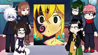 Jujutsu kaisen Itadori react to Meliodas  Gacha life 2  Seven deadly sins  Gojo [upl. by Nnayram]