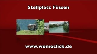 Wohnmobil  Stellplatz Füssen  womoclickde [upl. by Alcock714]