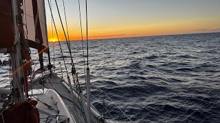 A beautiful sunset as Jeanne finally sails gently away from Vavau [upl. by Lemmy205]