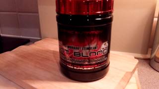 Scitec Nutrition  Hot Blood 30 Review [upl. by Yrtnahc604]