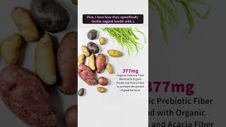 Probiotics for Women – Organic Prebiotics for Digestive amp Immune Health shorts short shortvideo [upl. by Corly]