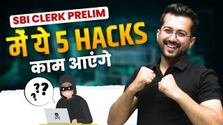 SBI Clerk Prelim में ये 5 Hacks काम आएंगे  Quants by Aashish Arora [upl. by Anassor349]