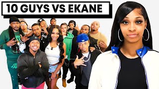 10 GUYS VS 1 INFLUENCER EKANE [upl. by Felice698]