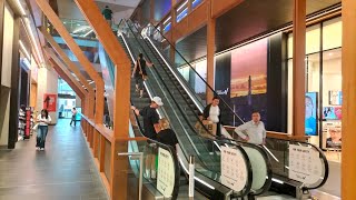 KONE ESCALATOR NEAR COLES AT WOLLONGONG CENTRAL MALL  J A RANGER amp VLOGS [upl. by Enyawud]