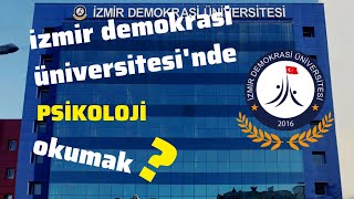 İZMİR DEMOKRASİ ÜNİVERSİTESİNDE PSİKOLOJİ OKUMAK  TUĞBA ÇİÇEK  1 ÜNİVERSİTE x 1 BÖLÜM [upl. by Enimzaj189]