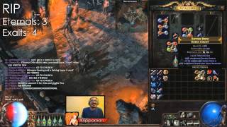 Path of Exile Kripps Currency Massacre [upl. by Wivinia]