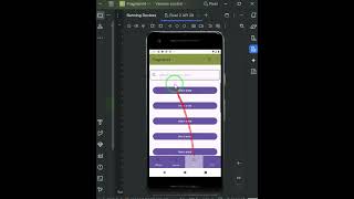 Use fragment in android studio [upl. by Airetnohs]