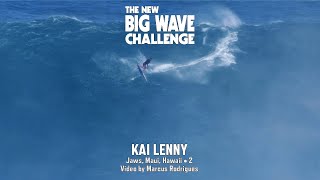 Kai Lenny at Jaws 2  Big Wave Challenge 202223 Contender [upl. by Novj867]