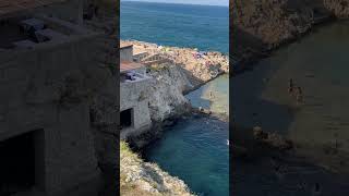 Panoramic restaurant in Polignano a Mare Apulia [upl. by Youngman]