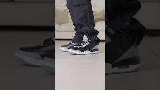 Wearing The Jordan 3 Black Cement [upl. by Timon]