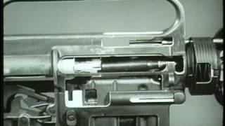 XM16E1 Rifle 556MM  Operating And Cycle Of Functioning [upl. by Amlet]