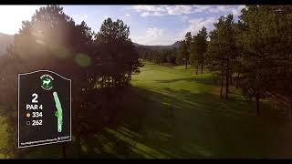 Evergreen Golf Course  Hole 2  Denver Golf [upl. by Einafpets]