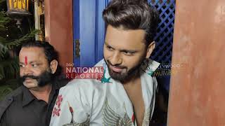 Rahul Vaidya Looks Handsome Grand Entry At Spotted in Andheri Hotel  Rahul Vaidya [upl. by Siro]