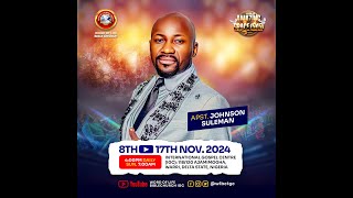 Jubilee Word Festival Day 8 with Apostle Johnson Suleman [upl. by Nylcaj]