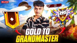 🔴Live Dominating Top 1 Grandmaster V Badge Lobby🗿😤Serious Grandmaster Pushing😡Garena Free Fire [upl. by Thorne121]