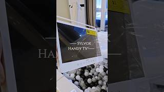 sylvox aesthetic tv funny bathroomtelevision water waterprooftv pool usa [upl. by Nosreg]