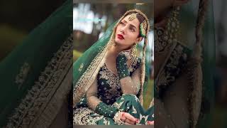 Mahira khan bridal shoot 👌👌wedding dress latest dramas [upl. by Balough]