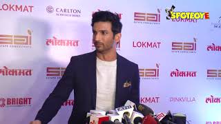 Sushant Singh Reaction on Padmavati Controversy Lokmat Maharashtras Most Stylish Awards 2017 [upl. by Anivol941]