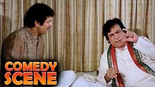 Kader Khan amp Asrani  Comedy Scene  Jawab Hum Denge  Jackie Shroff Shatrughan Sinha Sridevi  HD [upl. by Walley]