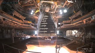 NASA RS25 Engine Hot Fire Test  Human mission to deep space engine [upl. by Sivolc]