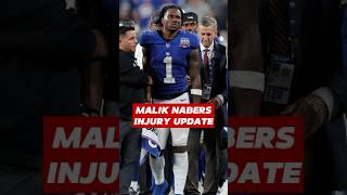 Giants Get GOOD Malik Nabers Injury Update  NY Giants News [upl. by Drofniw]