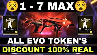 Cobra Mp40 Max Kaise Karen EVO TOKEN sasta Mein Kaise milega Evo token evo gun token discount token [upl. by Qirat]