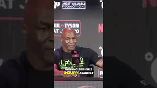 Mike Tyson call Jake Paul FAT [upl. by Itoyj]