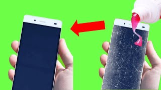 How to remove and polish scratches from the back cover of a mobile phone [upl. by Hobbie]