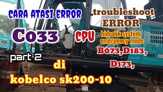 troubleshoot SK20010 Low power atasi ERROR C033 JeryMechanics [upl. by Tocci]