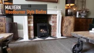 The Malvern Bioethanol Fireplace  A Stunning Freestanding Fire [upl. by Anayd]