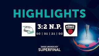 Superfinal 2023 Highlights SV WilerErsigen  Floorball Köniz [upl. by Illac343]